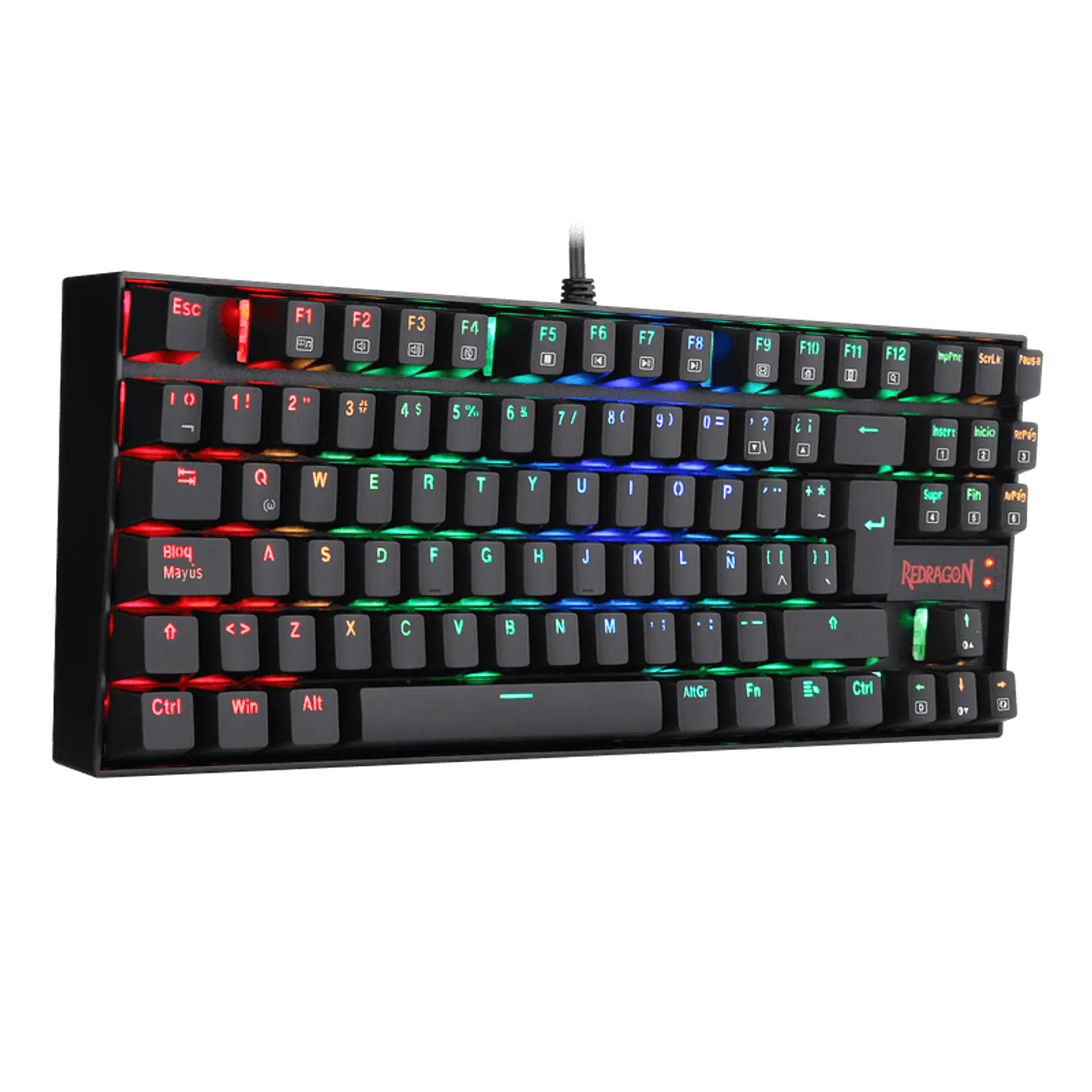 REDRAGON Teclado Gamer KUMARA K552-KR Mecánico - ElectroMundo 4