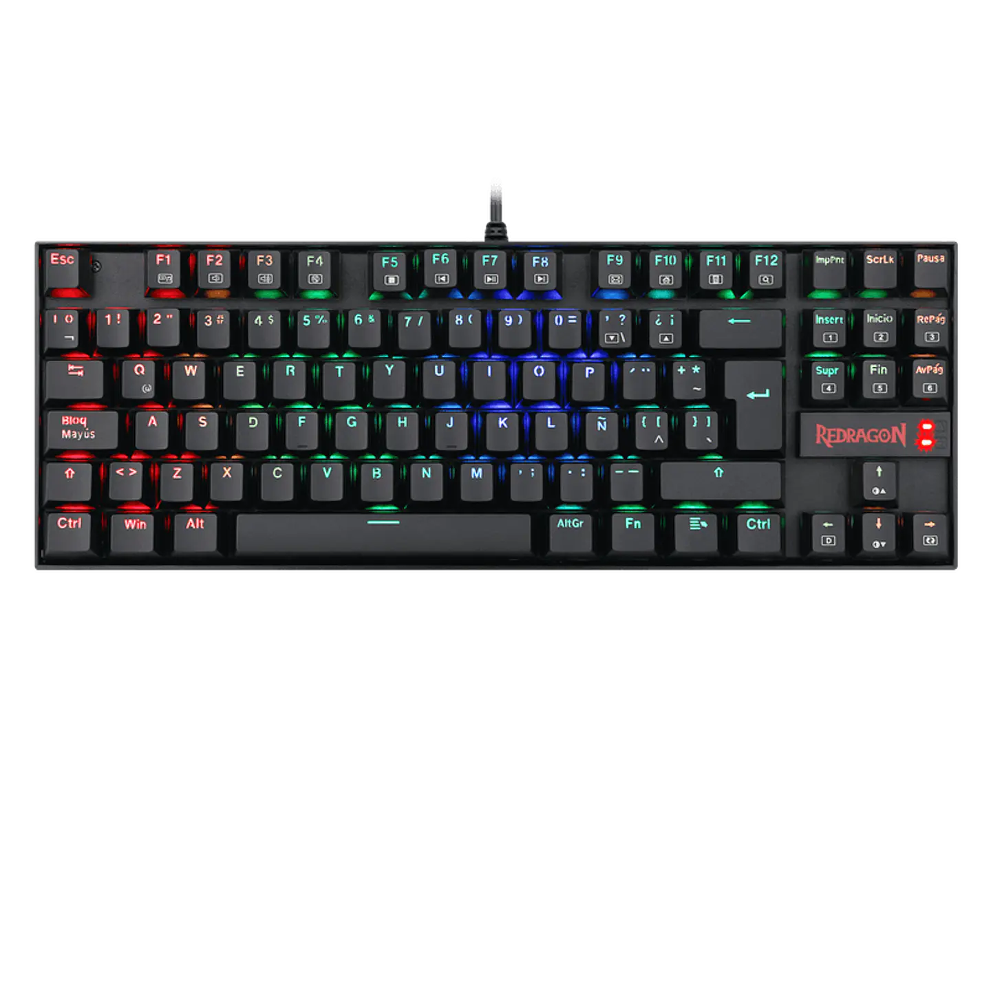REDRAGON Teclado Gamer KUMARA K552-KR Mecánico - ElectroMundo 2