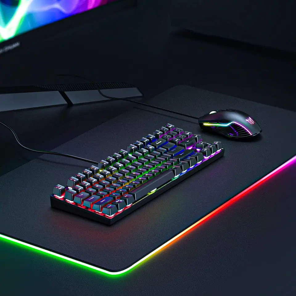 Set Teclado G26+ Mouse Cw905 Onikuma Negro - ElectroMundo 2