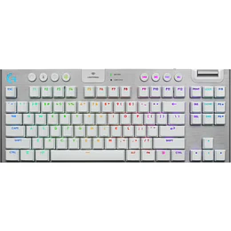 Teclado Inalámbrico Logitech G915 X Lightspeed Tkl Blanco - ElectroMundo 