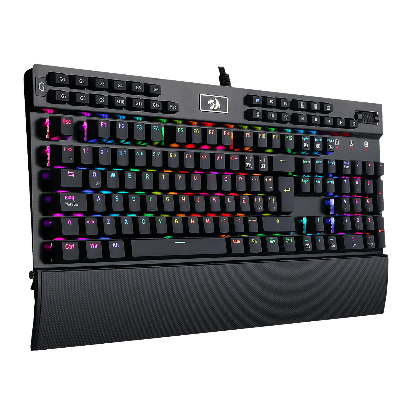 Teclado Gamer Mecanico Redragon Yama K550 Negro - ElectroMundo 3