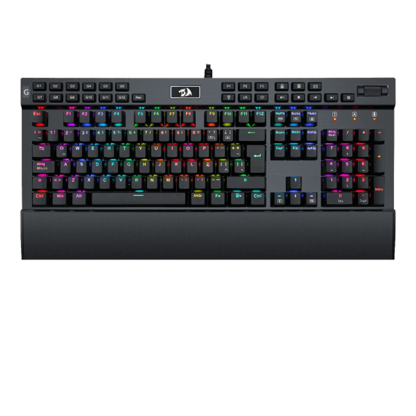 Teclado Gamer Mecanico Redragon Yama K550 Negro - ElectroMundo 1