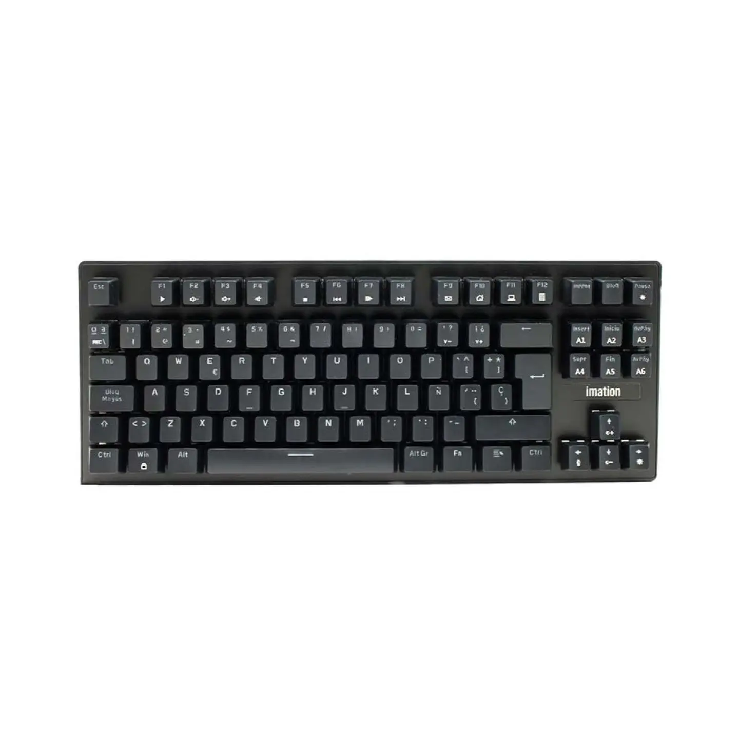 Teclado Gamer Mecánico Rgb IMJ88 Rainbow - ElectroMundo  2
