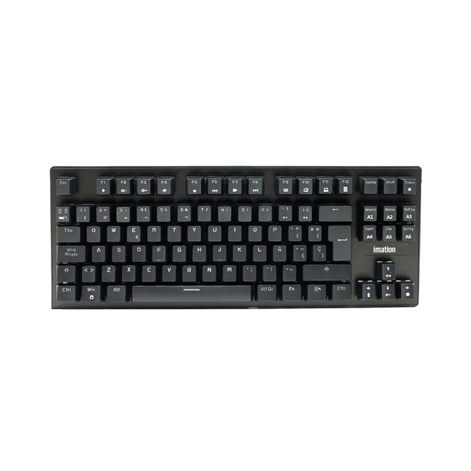 Teclado Gamer Mecánico Rgb IMJ88 Rainbow - ElectroMundo  2