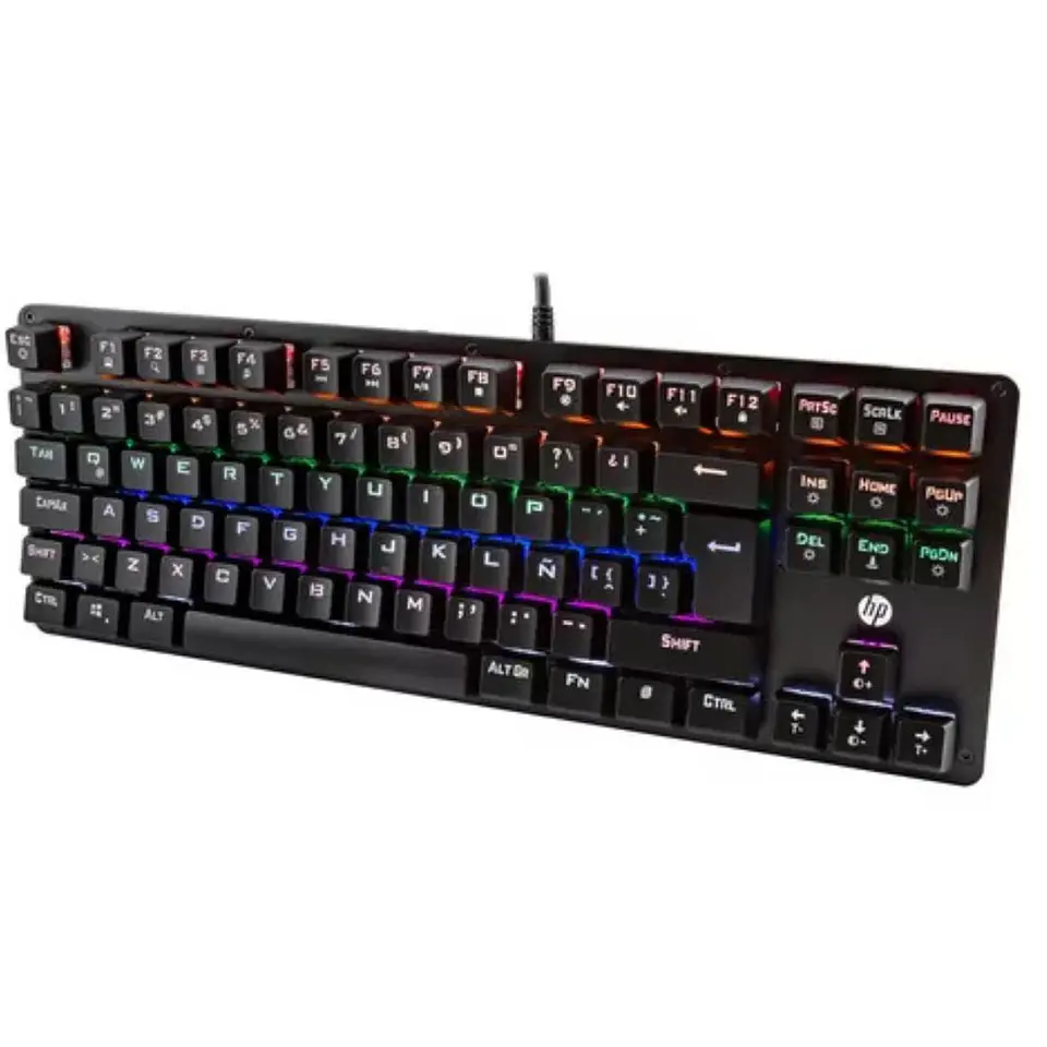 GK200 Teclado Mecánico Reducido RGB HP - ElectroMundo 2