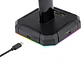 Soporte Para Audifonos Redragon Scepter Pro Ha300 Rgb Color Negro - ElectroMundo - Miniatura 2
