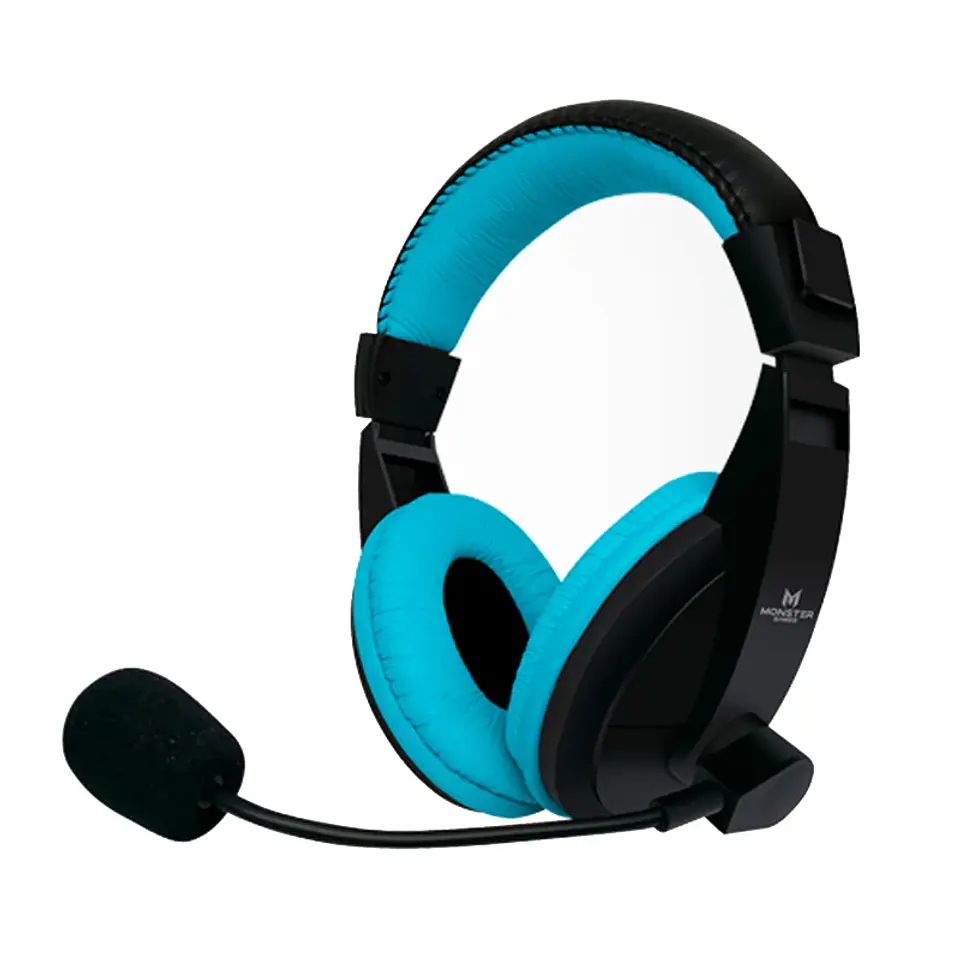 Audífonos Gamer Monster 550BL - ElectroMundo  1