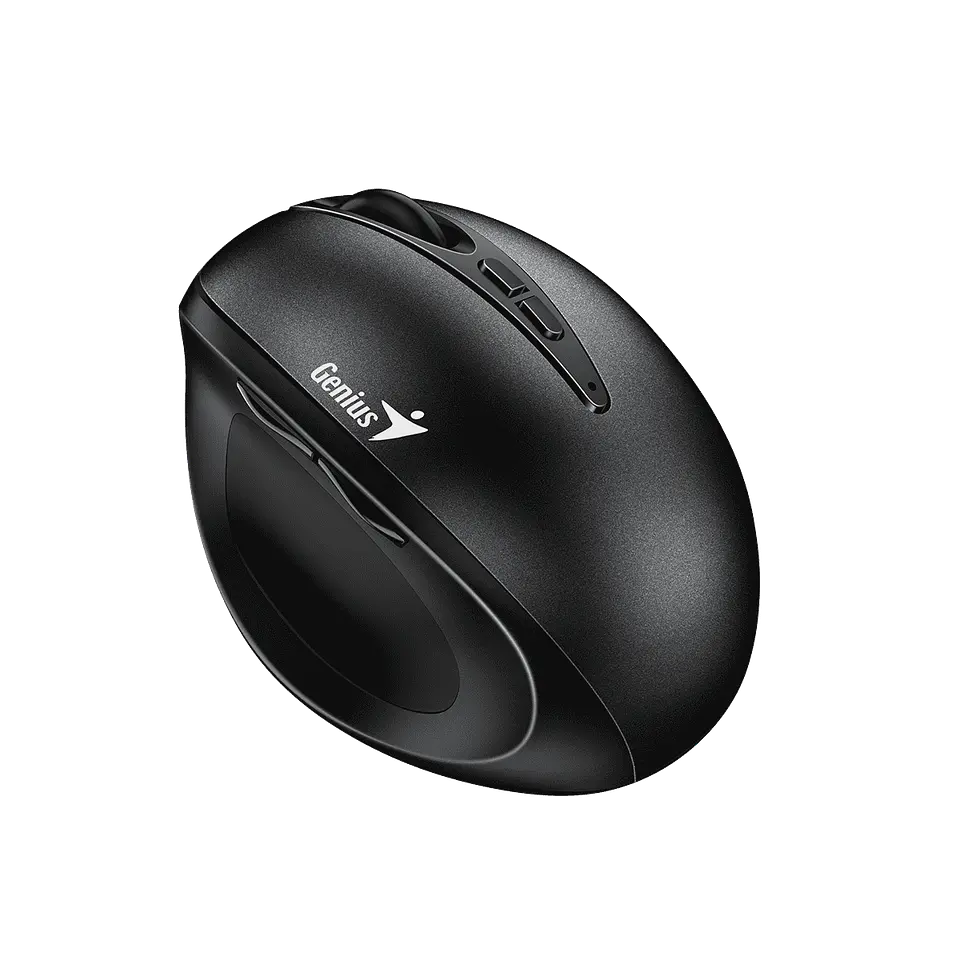 Mouse inalámbrico vertical con diseño ergonómico y clic silencioso 2