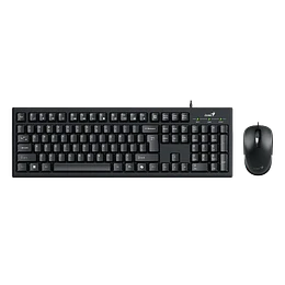 KIT TECLADO & MOUSE KM 100SE  GENIUS ALAMBRICO