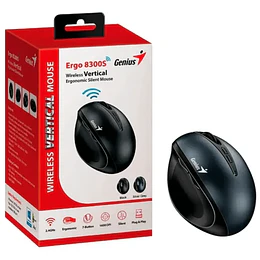 MOUSE GENIUS ERGO-8300S-BK INALAMBRICO 2,4GHZ