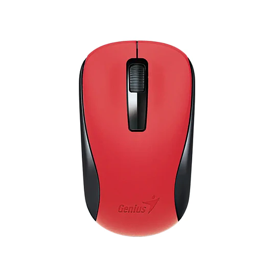 MOUSE GENIUS NX-7005-RD INALAMBRICO 2,4GHZ ROJO