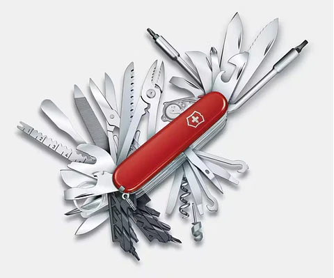 Navaja Victorinox Swiss Champ XXL  Rojo 