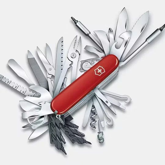Navaja Victorinox Swiss Champ XXL  Rojo 