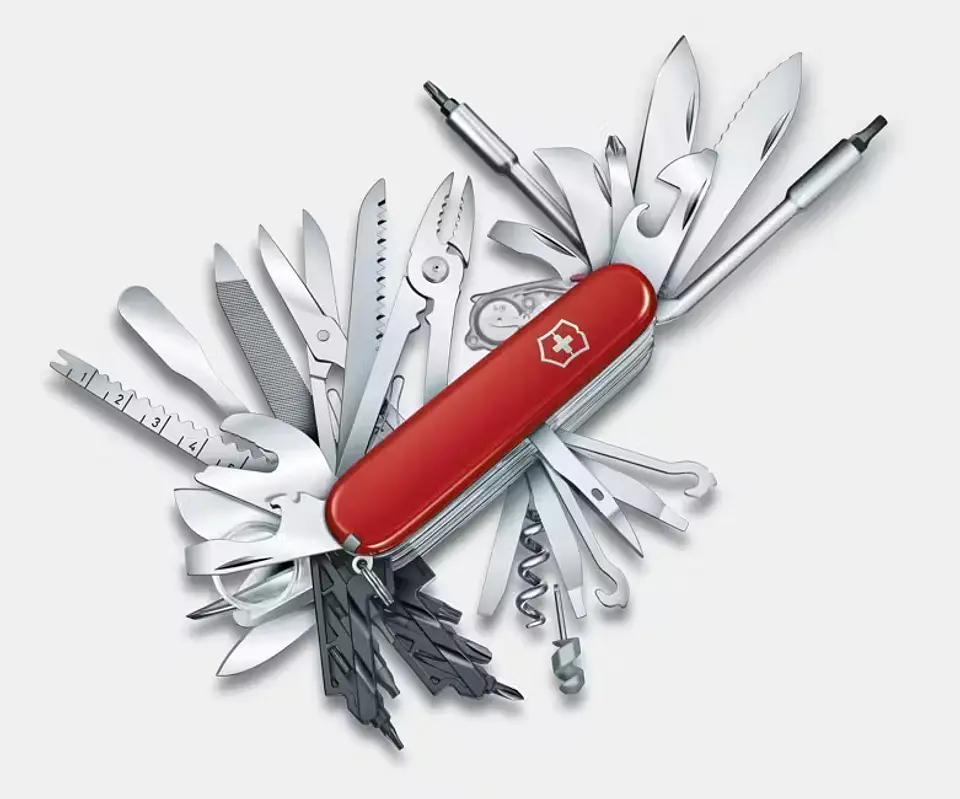 Navaja Victorinox Swiss Champ XXL  Rojo  1