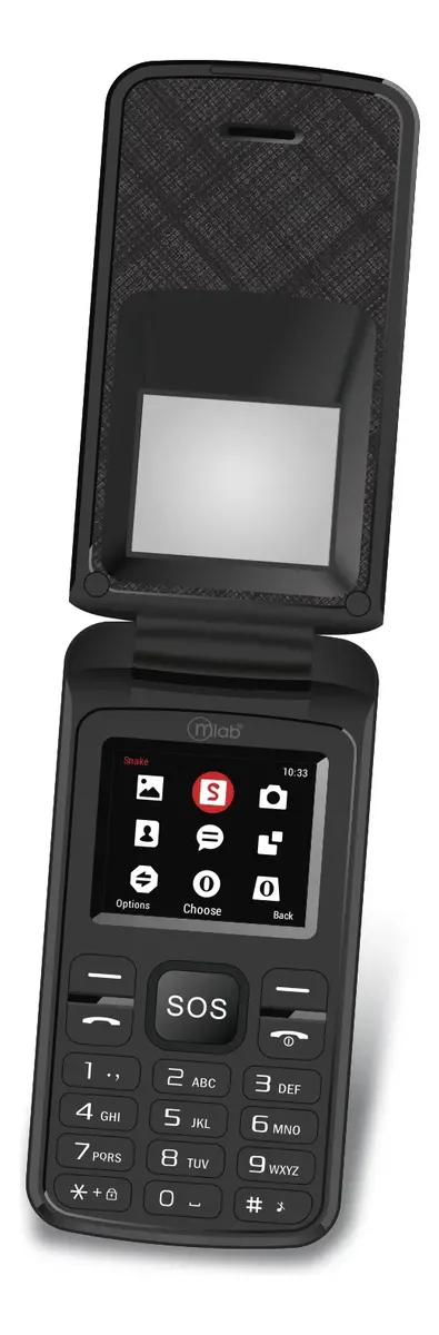 TELEFONO SENIOR SHELL MLAB 4G SOS 1,8