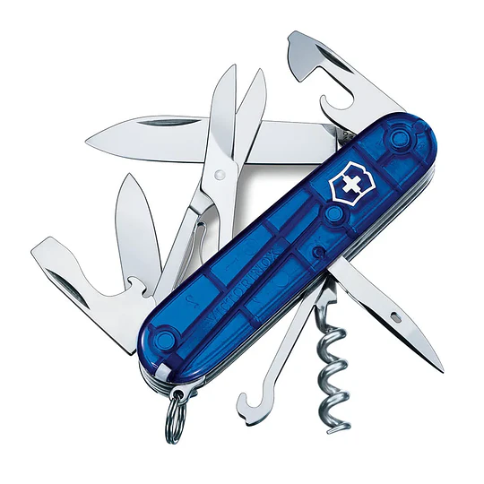 Navaja Victorinox Climber 14 usos Azul Traslucido