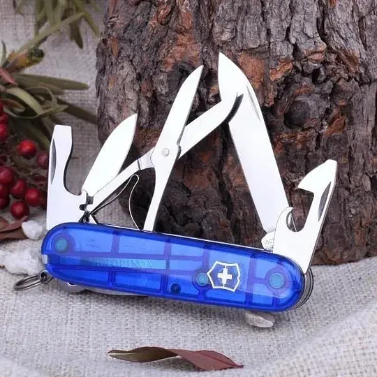 Navaja Victorinox Climber 14 usos Azul Traslucido