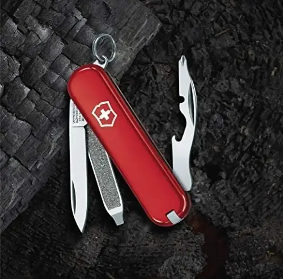Navaja Victorinox Rally color Rojo 3