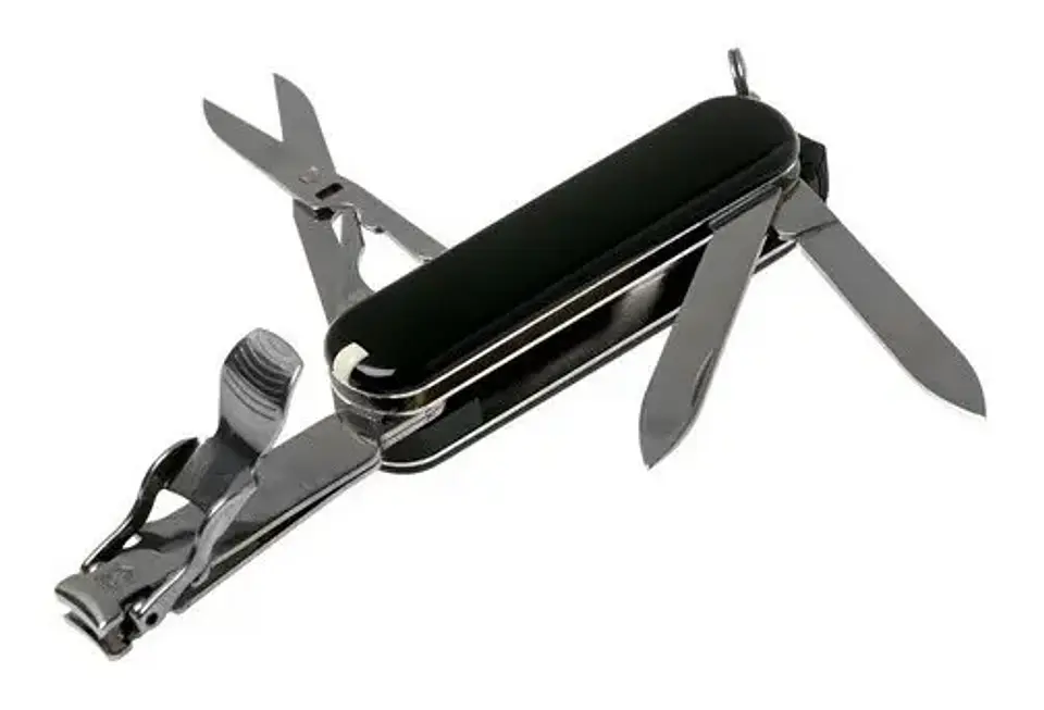 Navaja Victorinox Nailclip 580 Negro 5