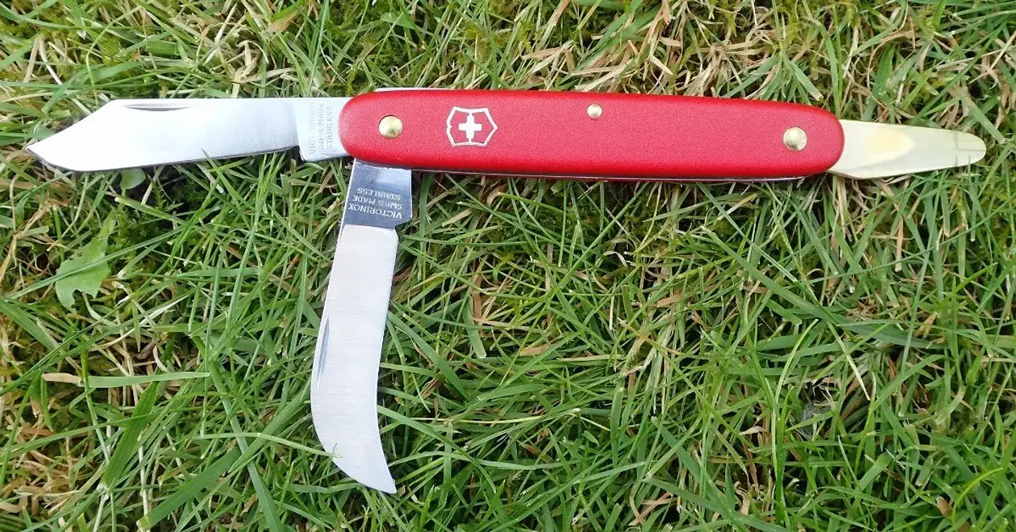 Navaja Victorinox para Injertar hoja 50 y 51 mm color Rojo 3