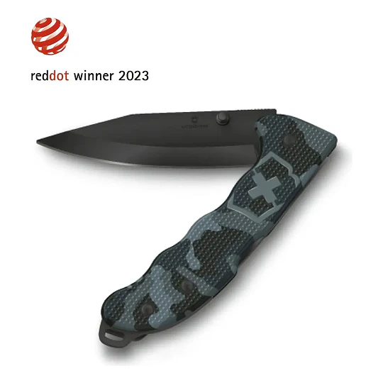Navaja Victorinox Evoke BSH Alox azul camufado