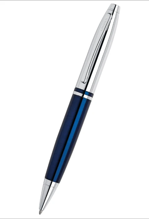 Lapicera Boligrafo Cross Calais Chrome/Blue