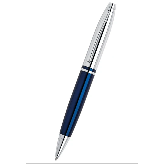 Lapicera Boligrafo Cross Calais Chrome/Blue