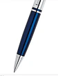 Lapicera Boligrafo Cross Calais Chrome/Blue - Miniatura 2