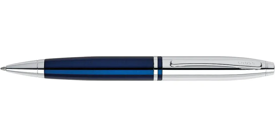 Lapicera Boligrafo Cross Calais Chrome/Blue 3