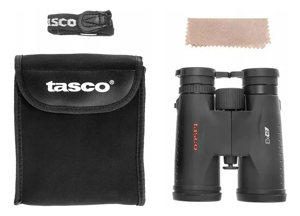 Binoculares Tasco Essentials 10x42 Roof Prisma Compactos! 5