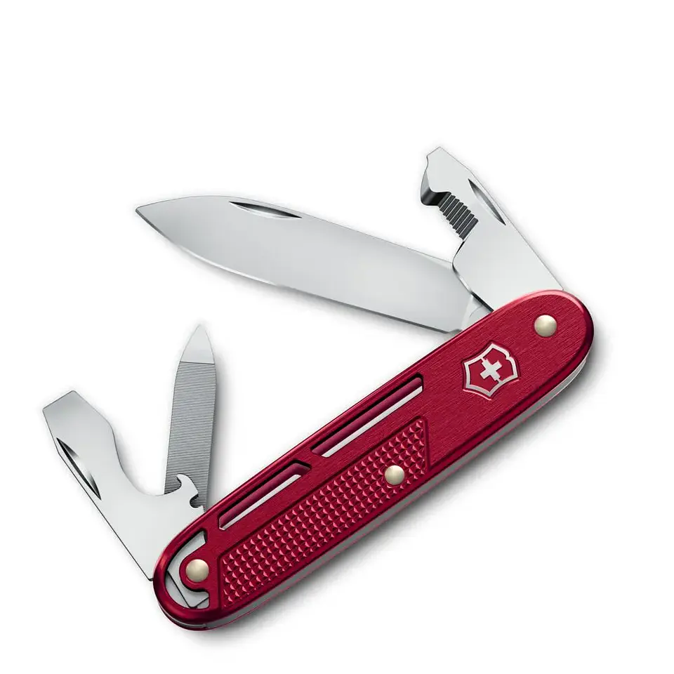 Navaja Victorinox Synergy Alox rojo 1