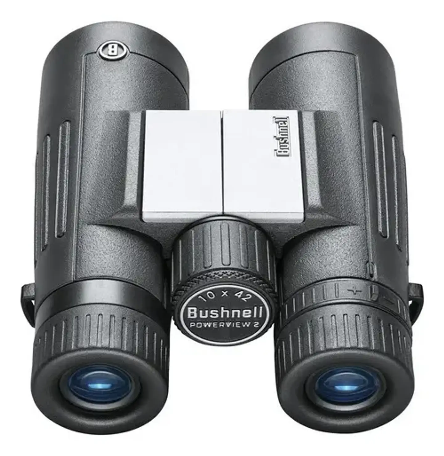 Binocular Bushnell Powerview-2 Pwv1042 Chasis Metalico Color Negro 10x42mm 1