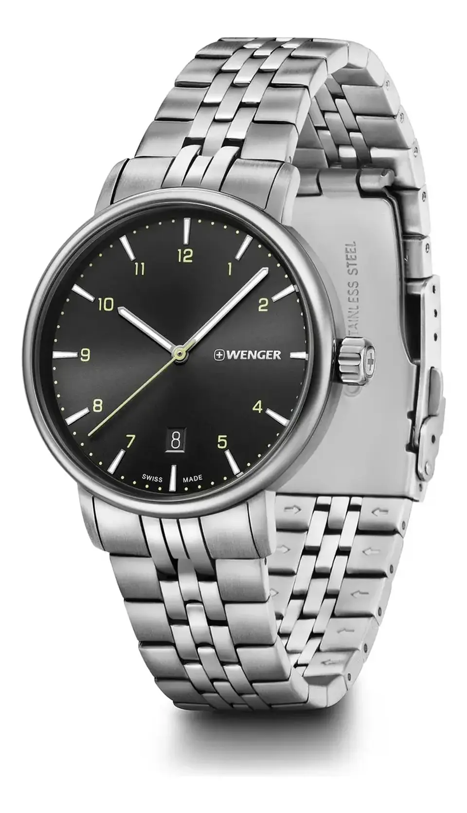 Reloj Wenger Urban Classic Dial Negro 40 mm 2