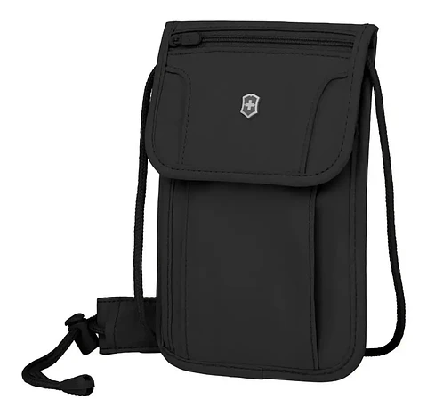 Bolso Victorinox Security Pouch Con Protección Rfdi Negro
