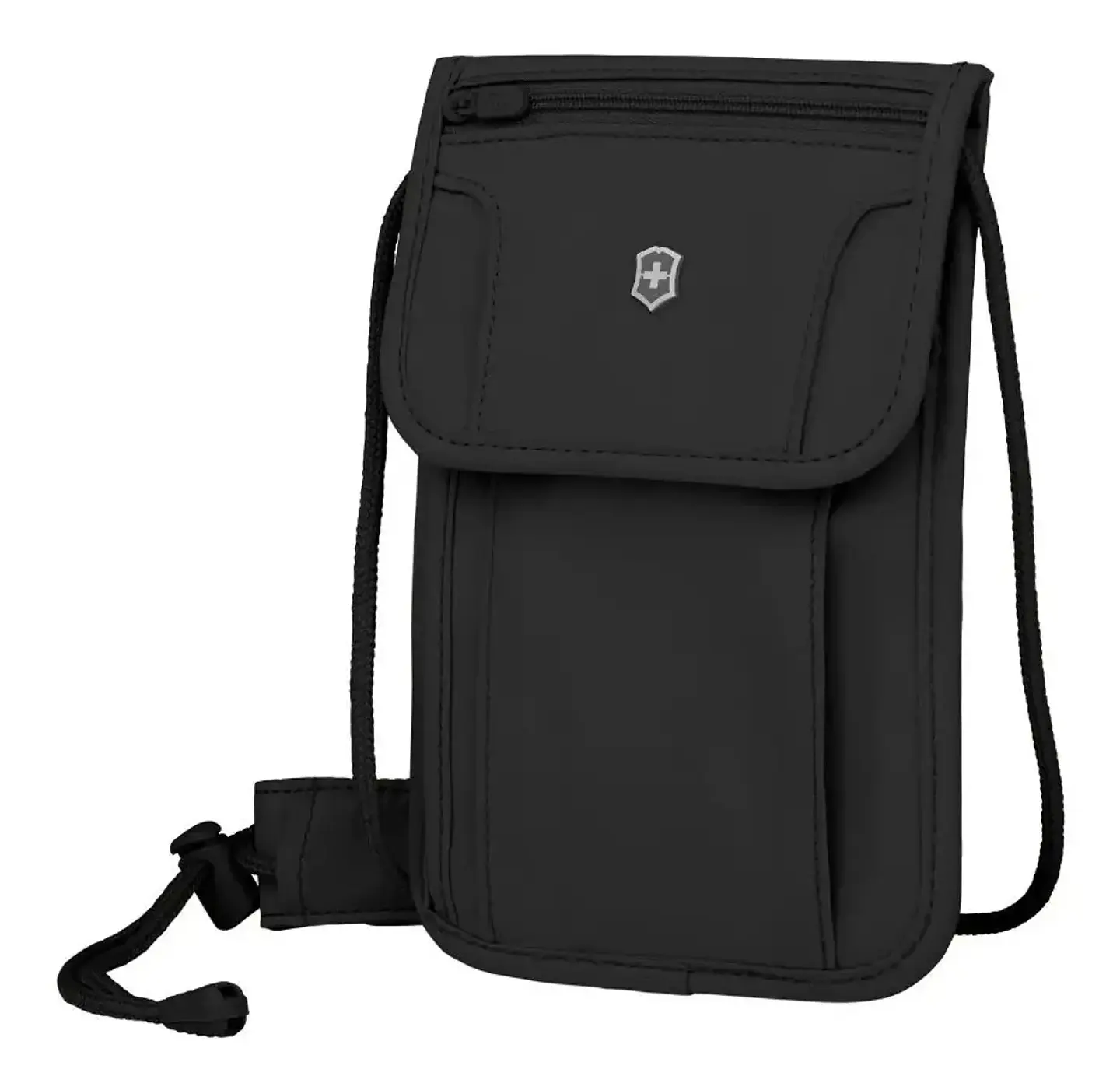 Bolso Victorinox Security Pouch Con Protección Rfdi Negro 1
