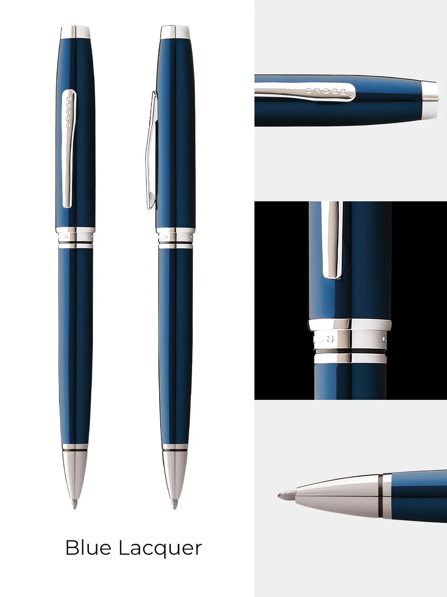 Lapicera Bolígrafo Cross Coventry Blue Lacquer  3