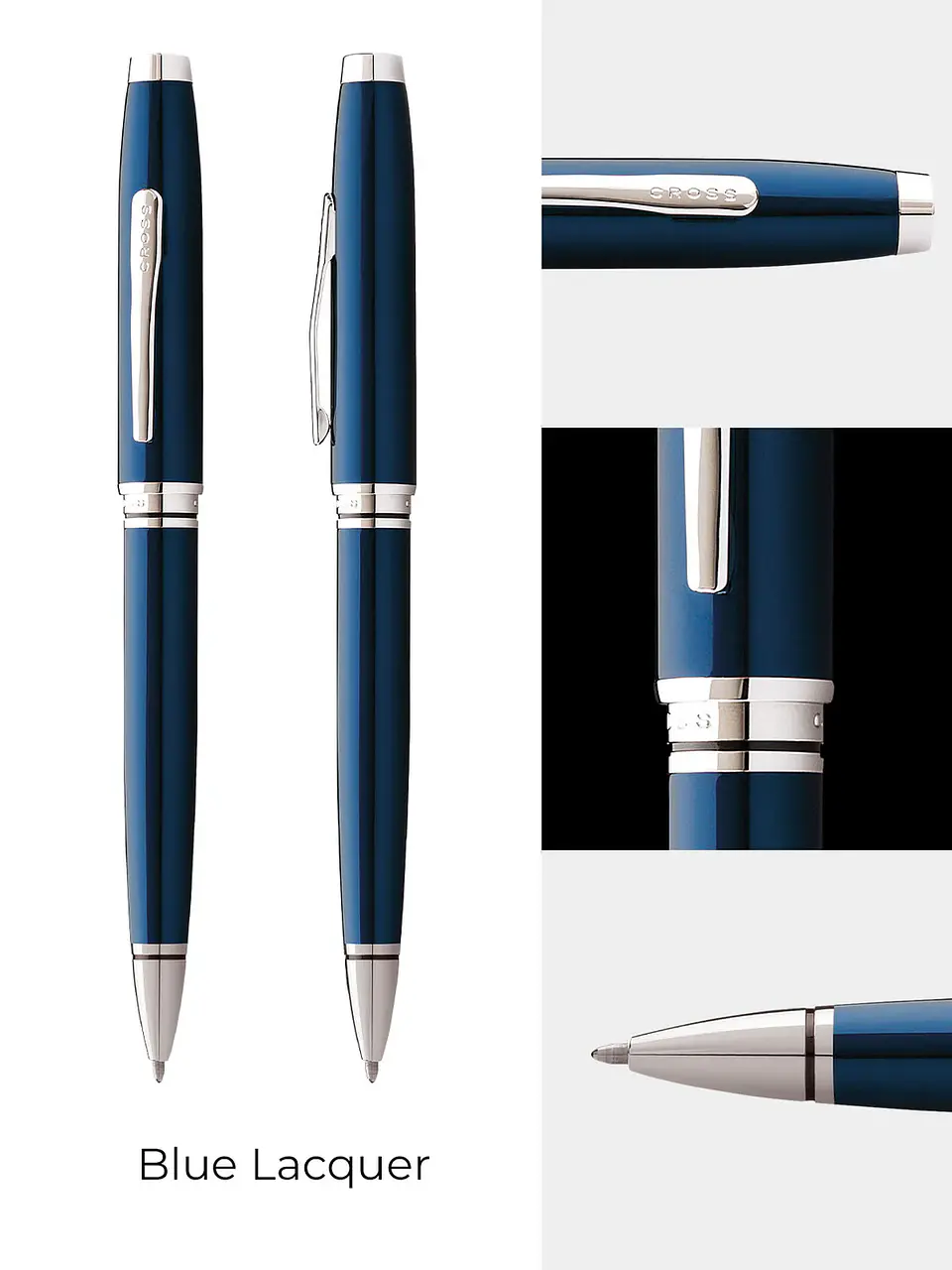Lapicera Bolígrafo Cross Coventry Blue Lacquer  3