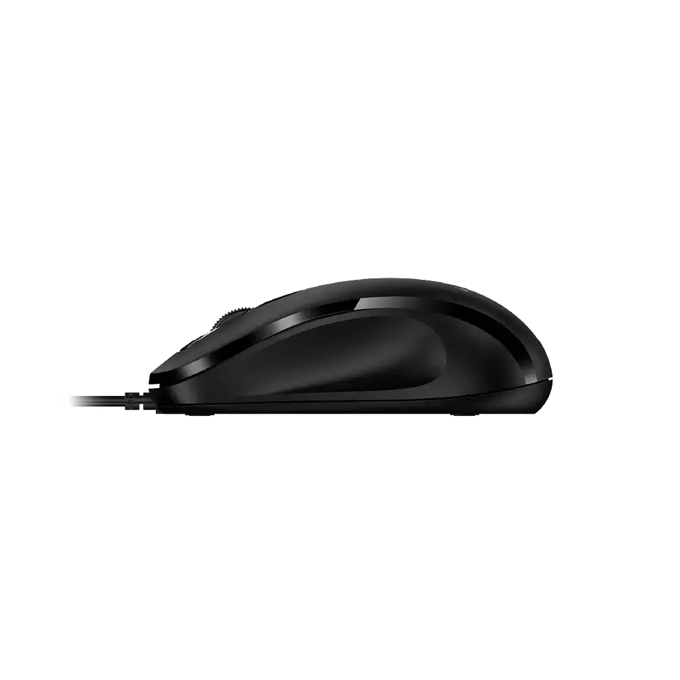 Mouse Genius Cable USB Black-DX-101-BK 2