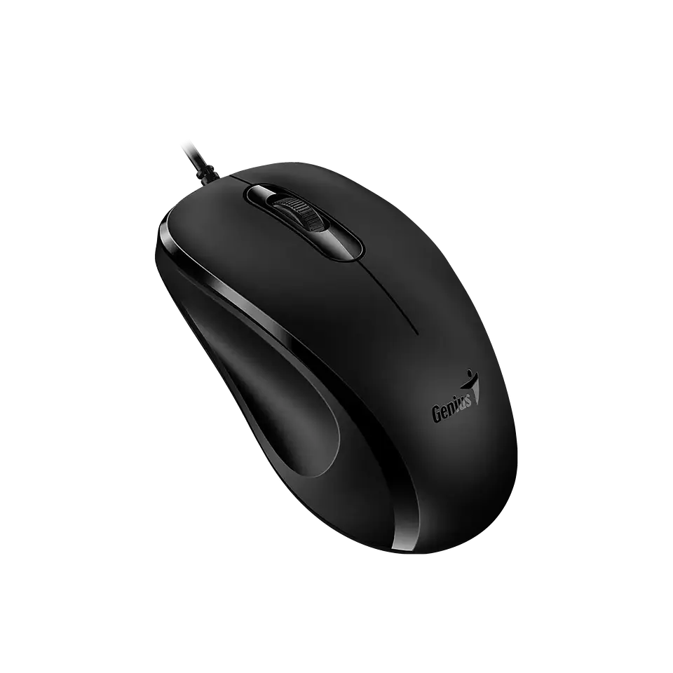 Mouse Genius Cable USB Black-DX-101-BK 3