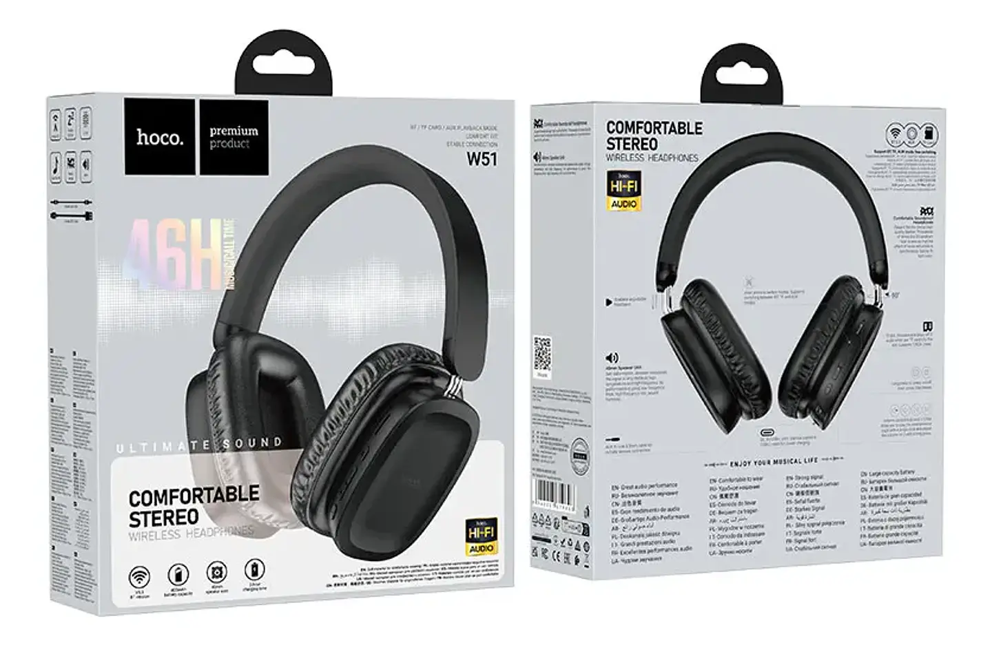 Audifono Hoco W51 Bluetooth 5.3 4
