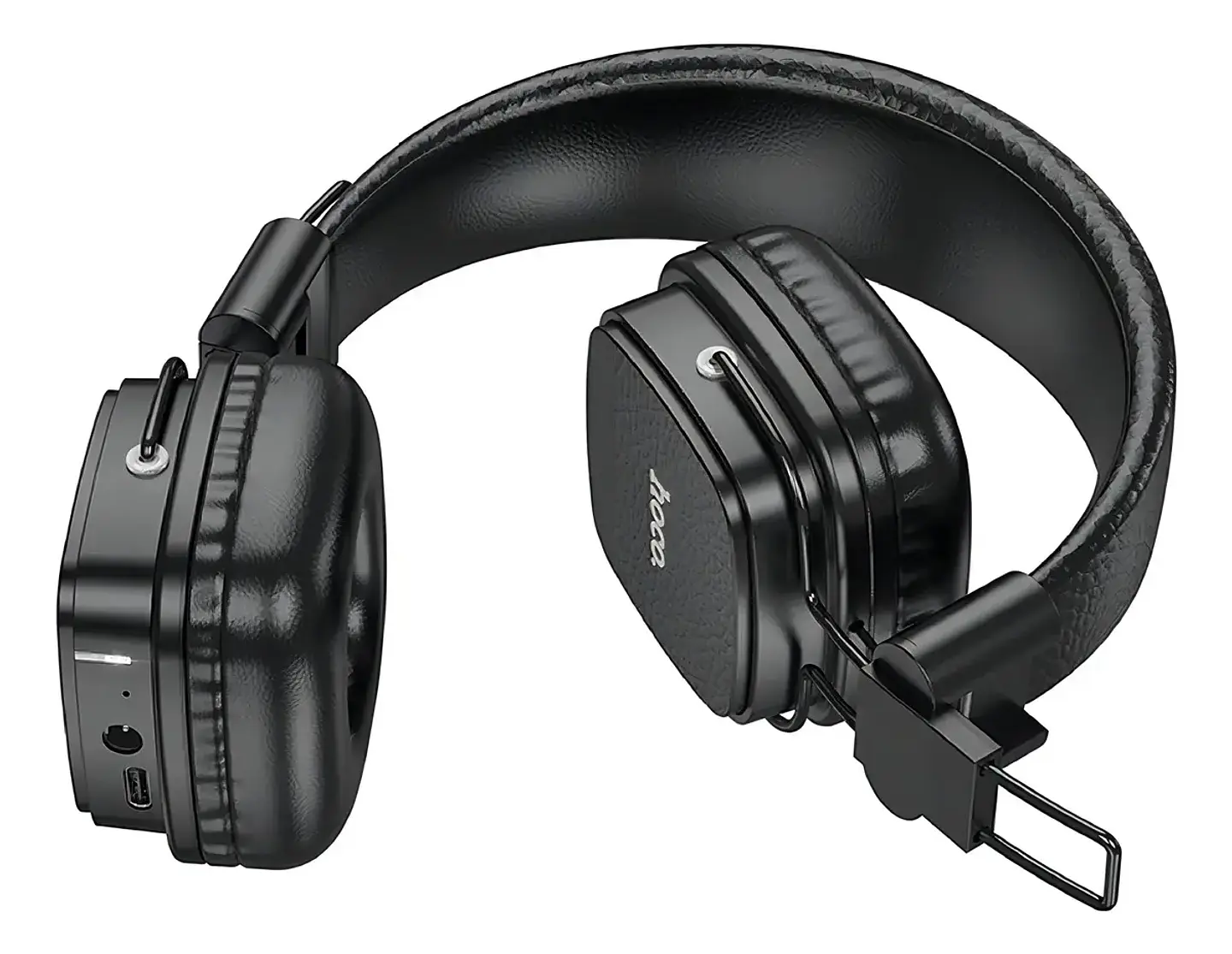 Audífonos Bluetooth Hoco W56 Over-ear Plegables 28h Negro 3