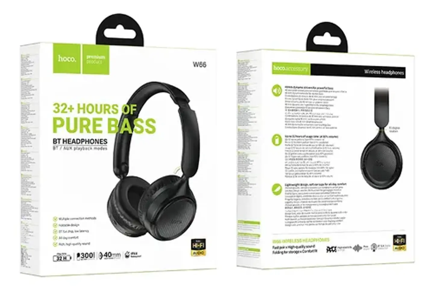 Audifono Hoco W66 Bluetooth 5.4 2