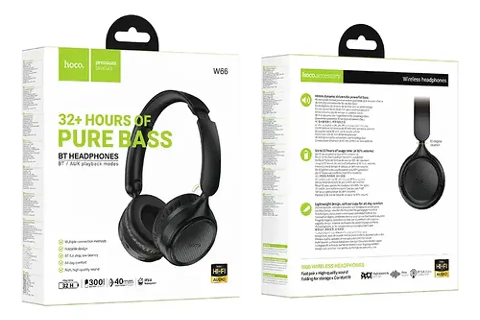 Audifono Hoco W66 Bluetooth 5.4 2