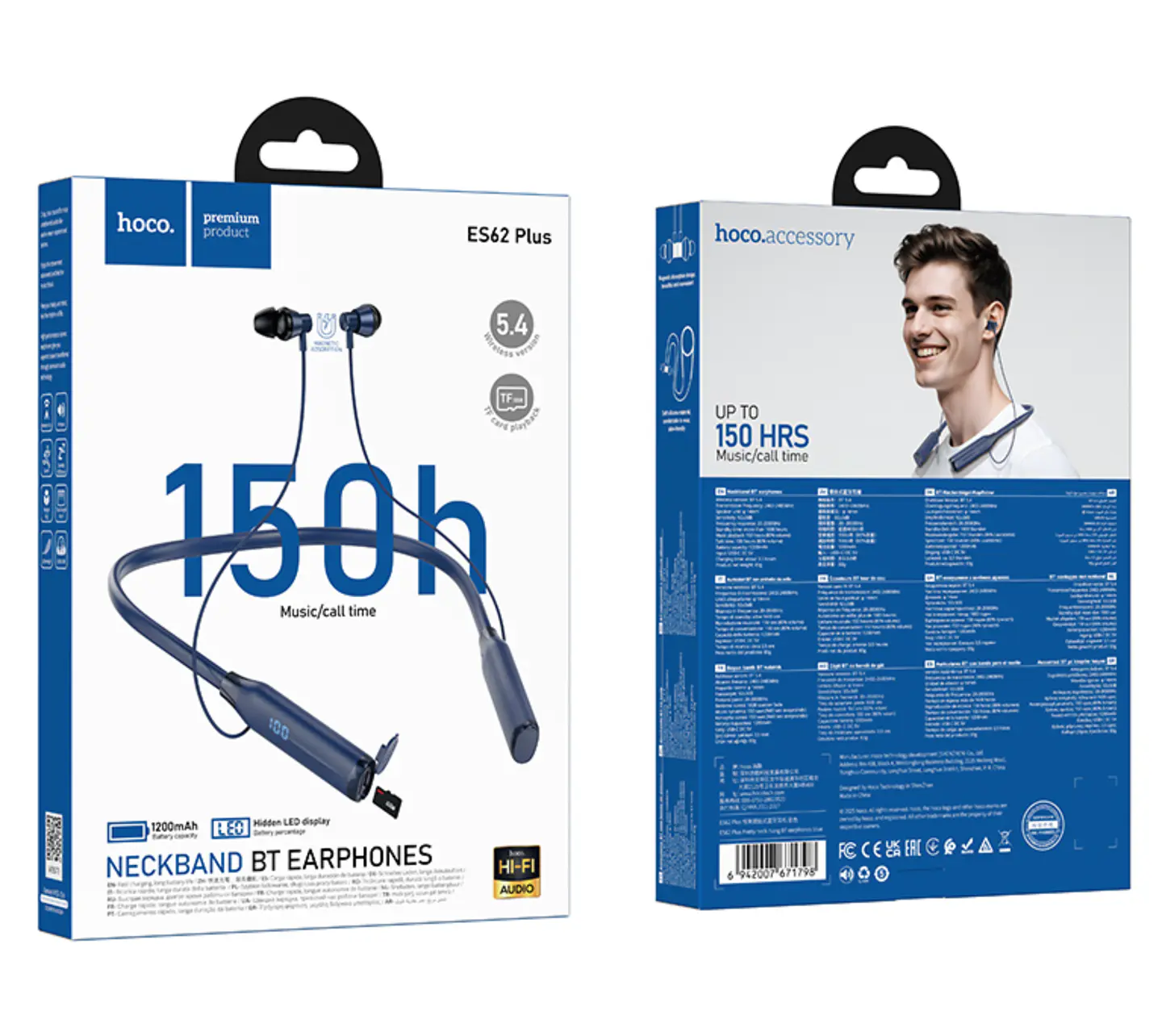 Audífonos In Ear Bluetooth Hoco ES62 Plus 3