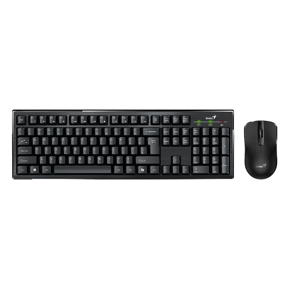 Kit Genius Teclado & Mouse Inalámbrico Copilot KM-8101  1