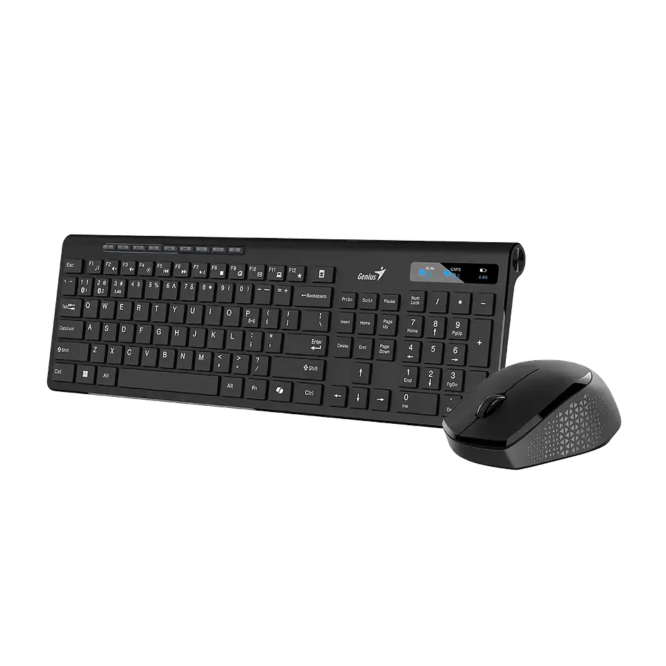 Kit Genius Teclado & Mouse Inalámbrico Bluetooth Copilot SLIMSTAR 8230 1