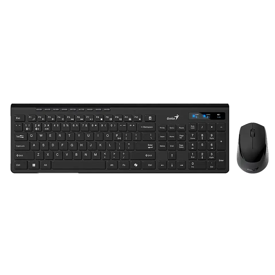 Kit Genius Teclado & Mouse Inalámbrico Bluetooth Copilot SLIMSTAR 8230 2