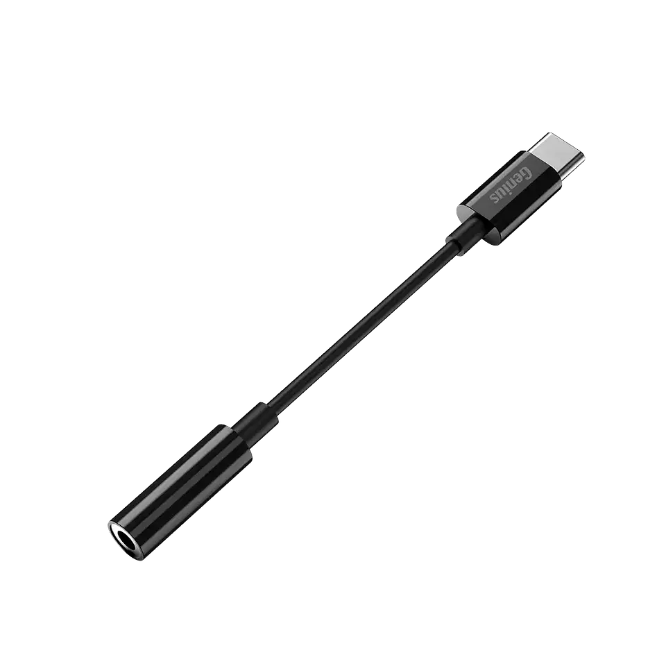 Adaptador de Audio Genius de Type C a Jack 3.5mm ACC-C100 1