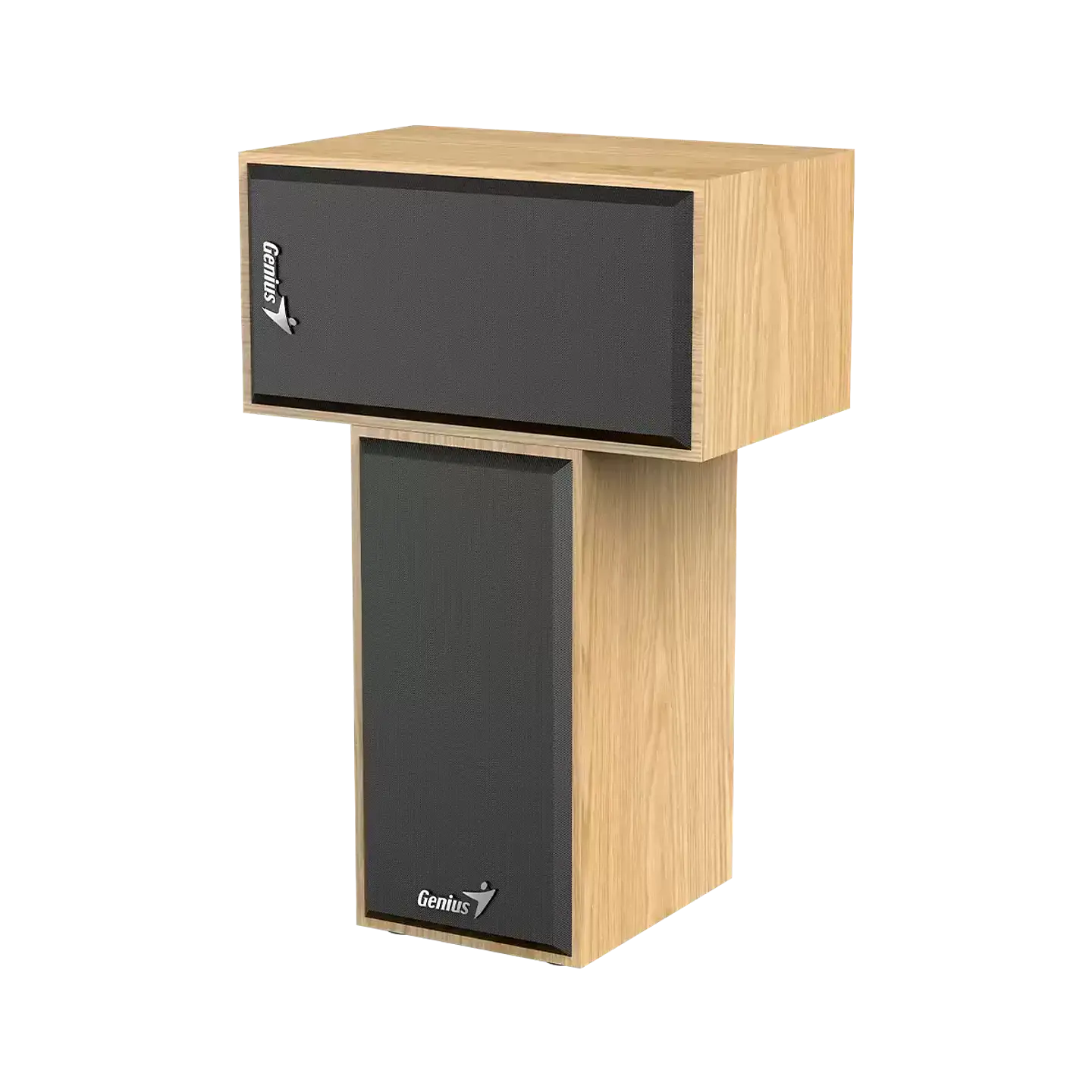 Parlante Genius Multimedia USB Wood SP-HF180 4