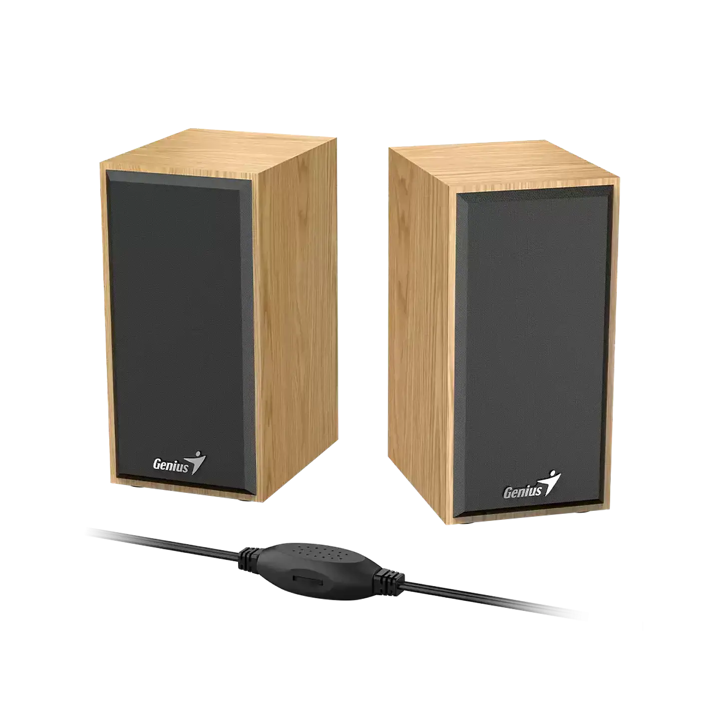 Parlante Genius Multimedia USB Wood SP-HF180 3